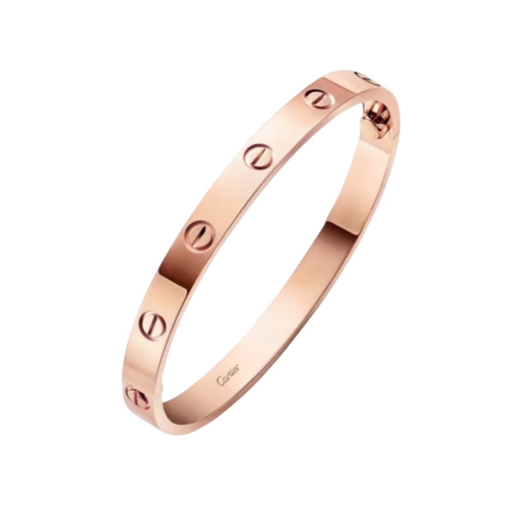CARTIER LOVE BRACELET, CLASSIC MODEL, ROSE GOLD